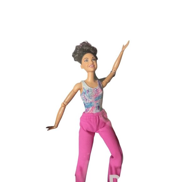 Barbie Signature Laurie Hernandez Doll Olympics USA Gymnastics Made to Move NEW - Picture 6 of 9
